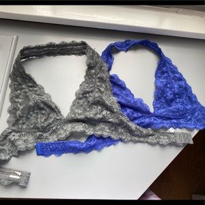 2 free people bralettes